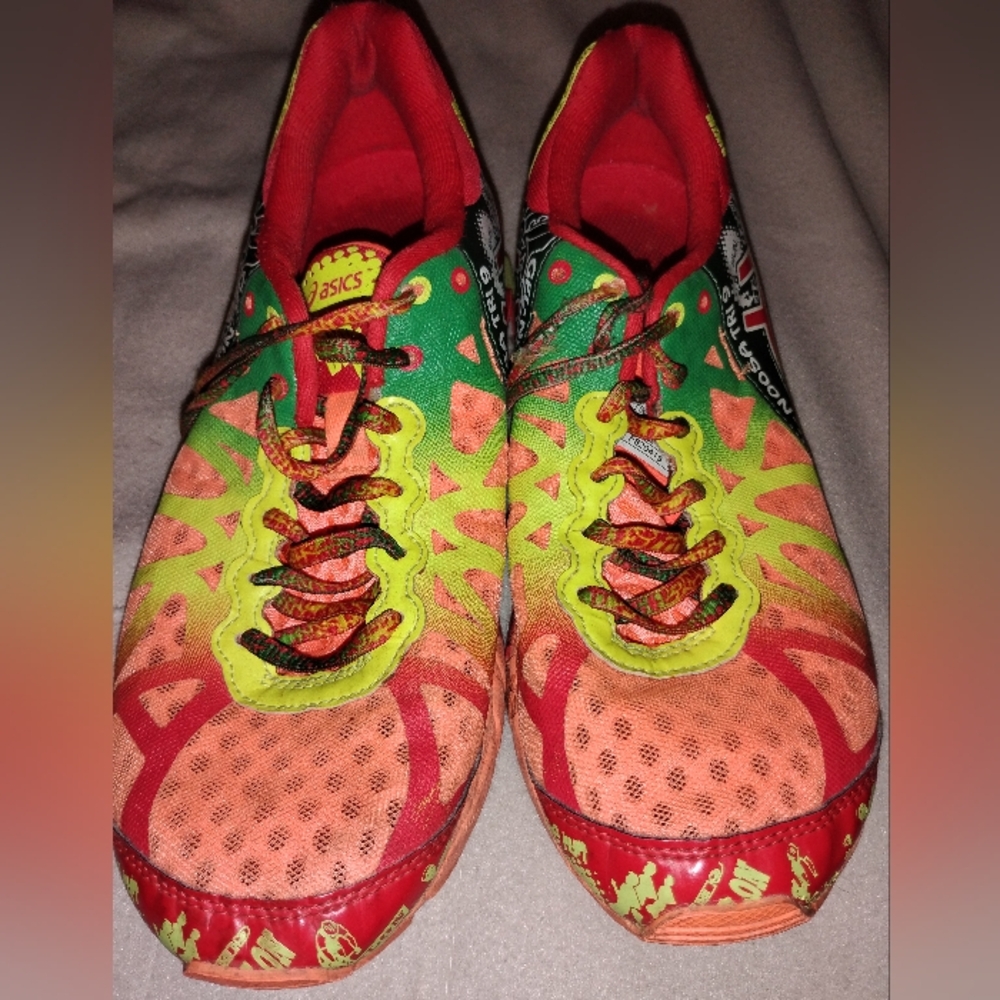 Asics Women's Gel Noosa Tri 9 Triathlon Running Shoes T458N Multicolor Size 9
